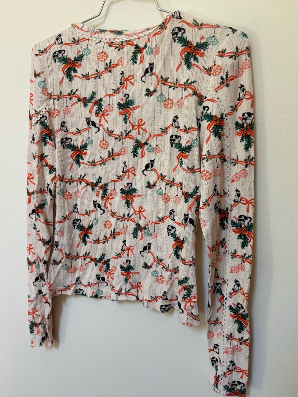 NWOT Free People Pearl And Lace Cardi Size Small - Picture 12 of 16